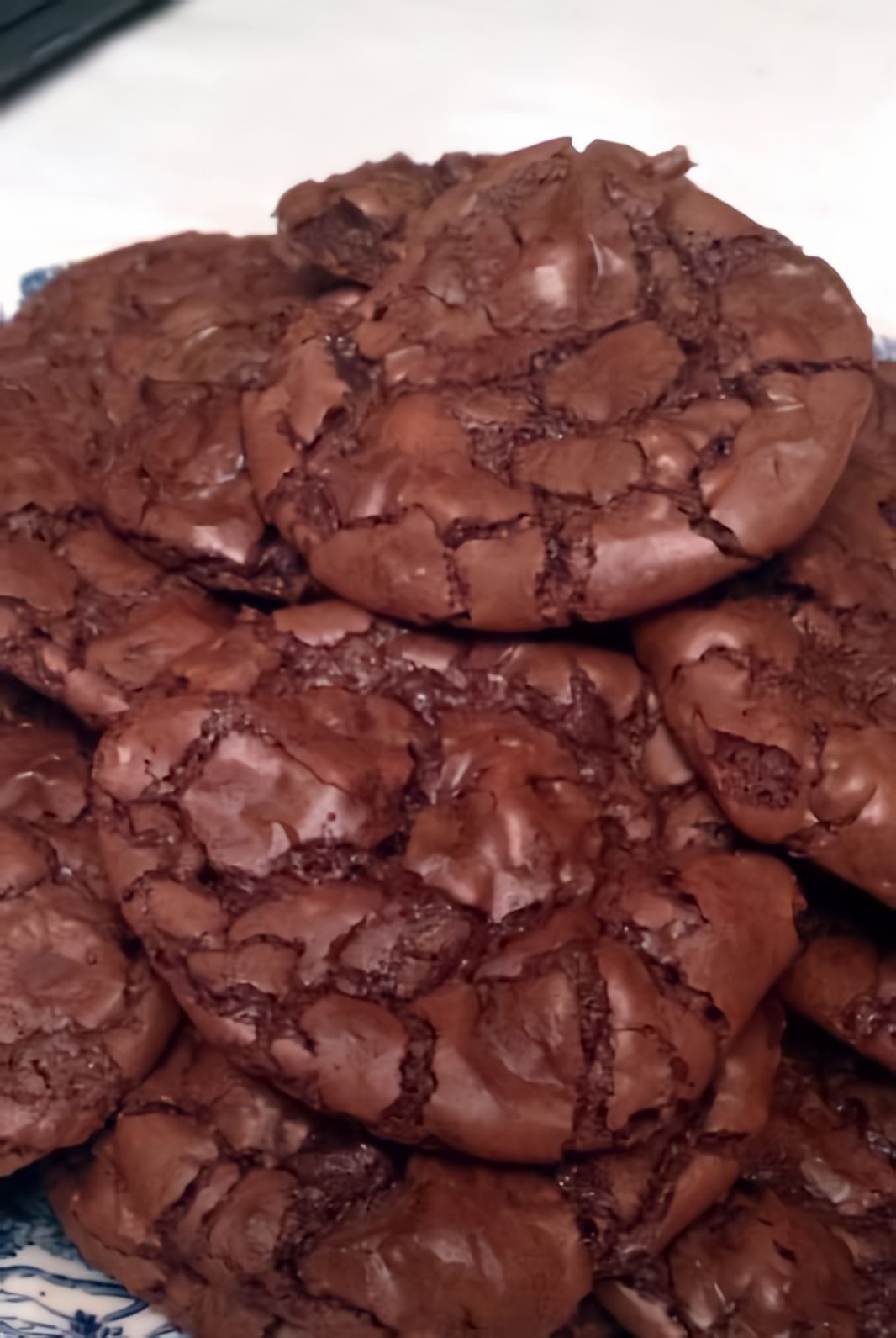 dark chocolate brownie cookies