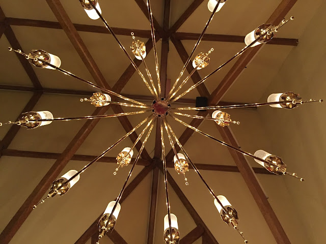 Chandelier detail, St. James Anglican Church, Carleton Place