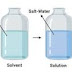  solution of solute and solvent