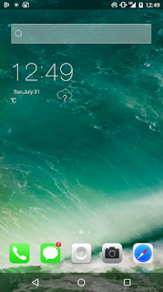 Download Tema iPhone iOS 10 untuk Android Terbaru Keren