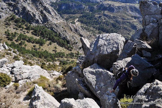 Crestería Sierra del Pinar