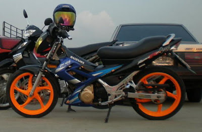 SUZUKI SATRIA FU 150 PHOTO MODIFICATIONS