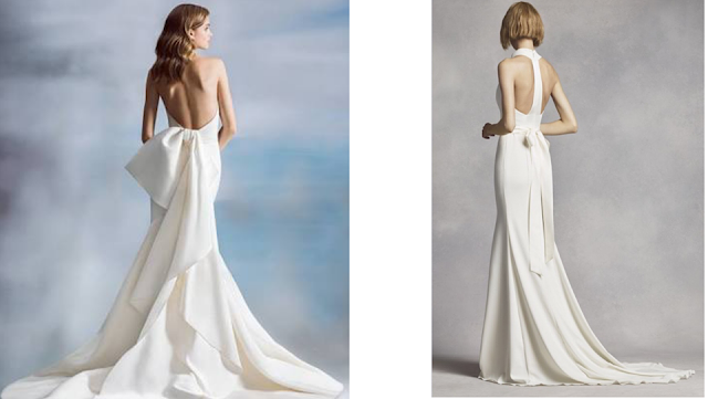Vestidos de noiva minimalista - leiga fashion