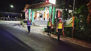 Berikan Rasa Aman Saat Beribadah, Jajaran Polsek Nanggulan Laksanakan Pengamanan Ibadah Sholat Tarawih