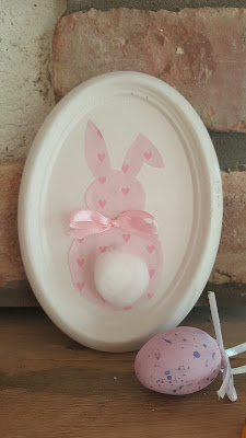 Hand-made Easter bunny