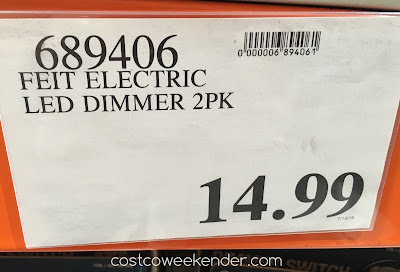 Deal for the Feit Electric LED Dimmer Switch at Costco