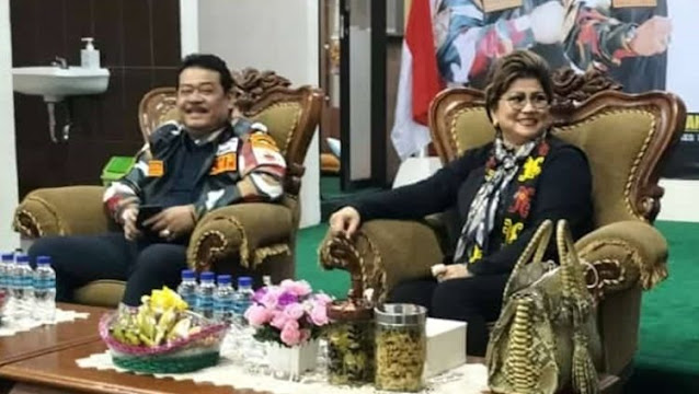 Senator Maya Rumantir Sapa Kader Laskar Merah Putih Kalimantan Timur