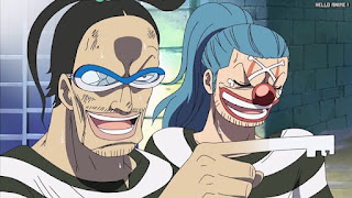 ワンピースアニメ インペルダウン編 432話 バギー Mr.3 | ONE PIECE Episode 432