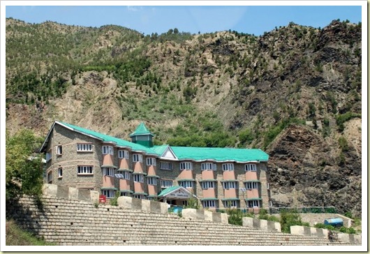 Hour hotel in Keylong. HPTDC has hotels at best location, but talk about service or quality of food.