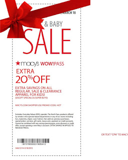 Free Printable Macy's Coupons