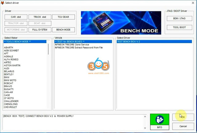 خود تست Foxflash Bench Box 2