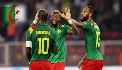 فرح جزائري بعد خسارة الكاميرون في مباراة اليوم.