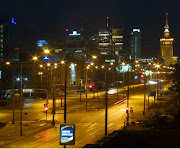 Warszawa w nocy
