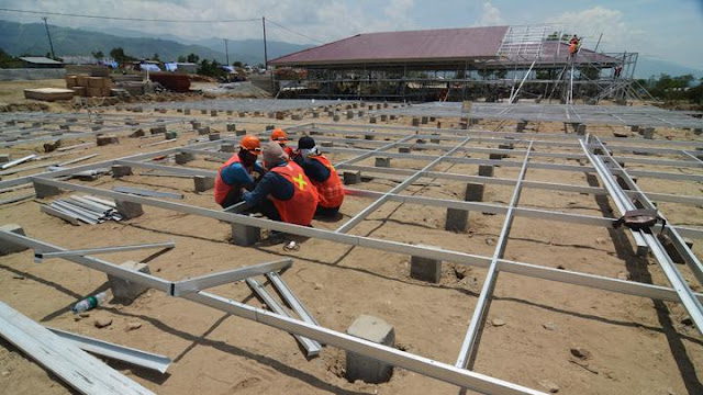 Relokasi Korban Gempa Palu Dilakukan Tahun Depan