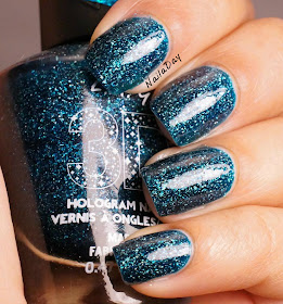 NailaDay: L.A. Girls 3D Effects Teal Dimension