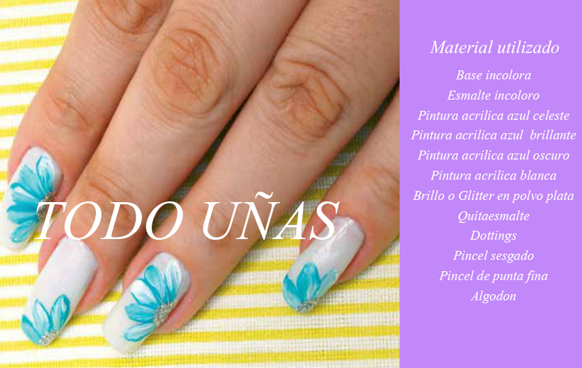 imagenes de unas con flores - Fotos de uñas de nuestras lectoras on Pinterest Nail Art 