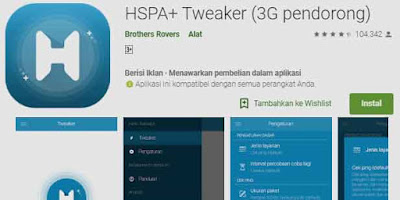 aplikasi hspa tweaker pendorong sinyal menjadi lebih cepat