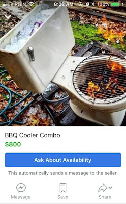 Bientôt l'été, offrez vous un combiné bbq et glacière !