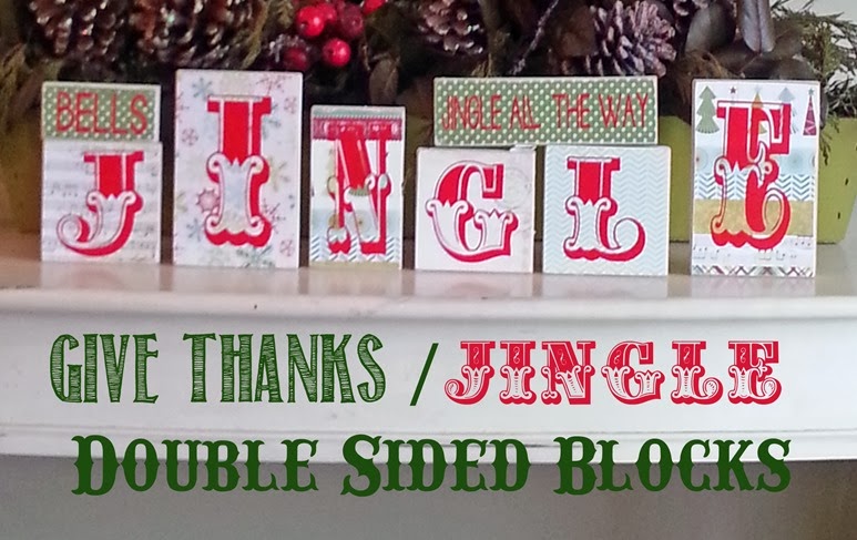 Super Saturday Craft Ideas - Double Sided Blocks