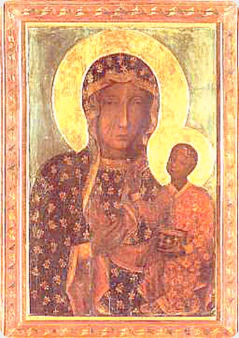 La Bella María de Czestochowa Patrona de Polonia