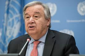 UN chief Antonio Guterres condemned the distribution of vaccines for coronavirus , only 10 countrieshad administered 75 per cent of all vaccinations