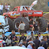 Monster truck mata a 13 en aeroshow en Chihuahua