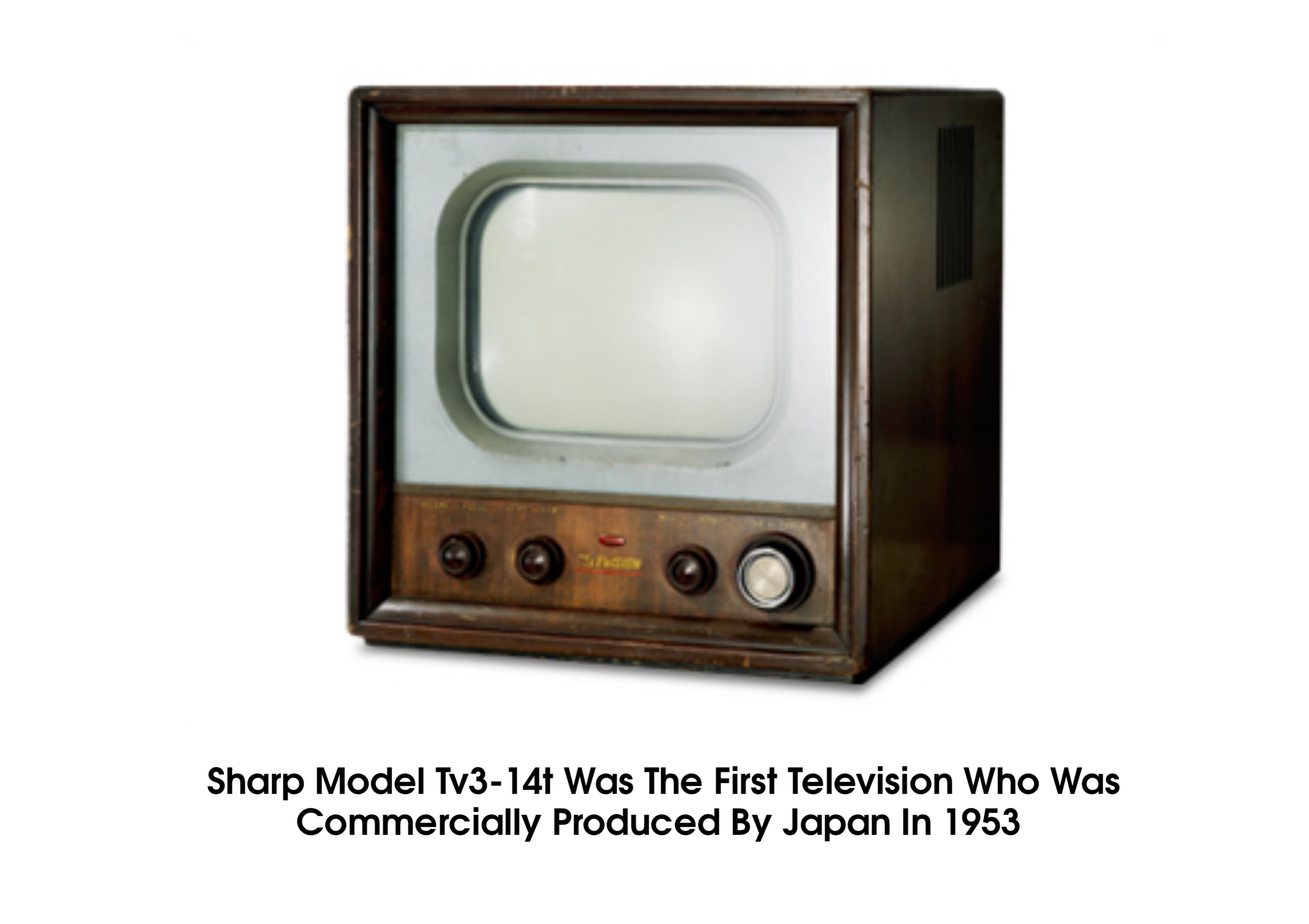 Sharp model tv-3 14t