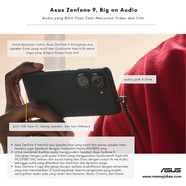 Audio Asus Zenfone 9