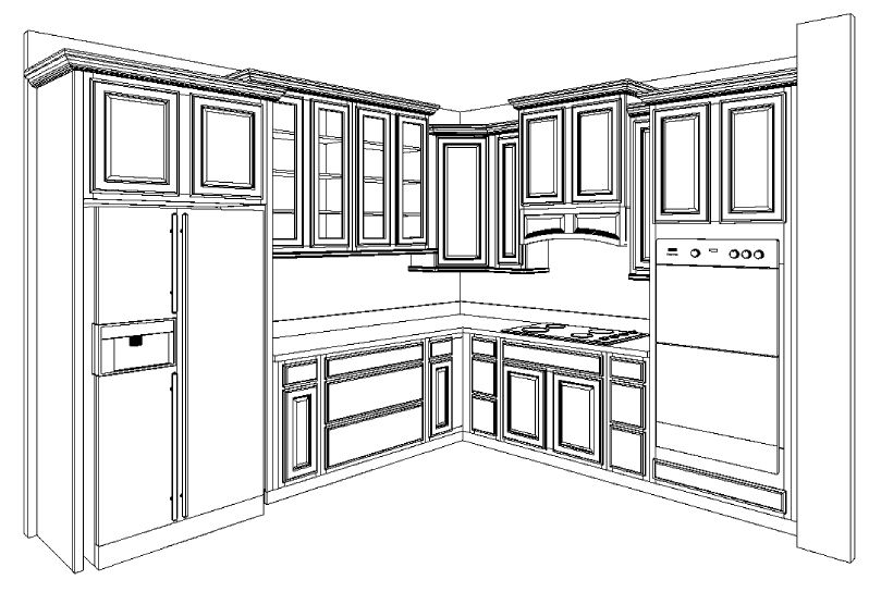 How To Layout Kitchen Cabinets