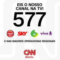 CNN Brasil estreia dia 15 de março no canal 577 na Claro, OI, Vivo e SKY