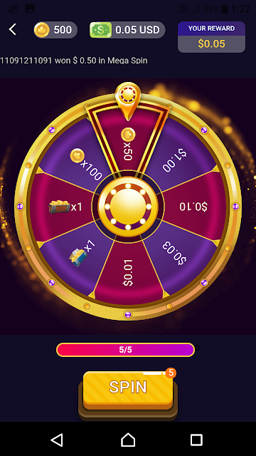 Play ClipClaps 5 Lucky Spin.
