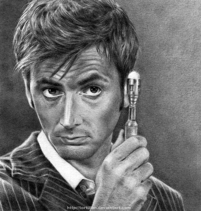 Stunning pencil drawings of famous people and movie characters