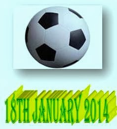 Football Score 18th January 2014