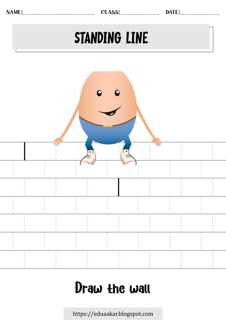 Standing Line Worksheet