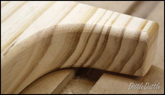 Cutting Wooden letters