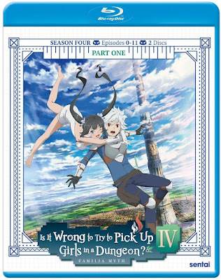 Is It Wrong To Try To Pick Up Girls In A Dungeon Season 4 Part 1 Bluray