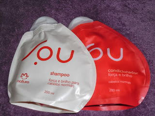 Shampoo e condicionador Natura Sou