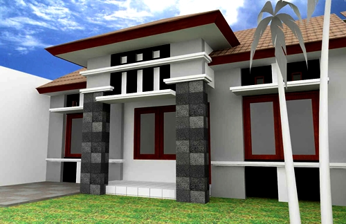  Contoh Model Tiang Teras Rumah Minimalis Rumah Impian