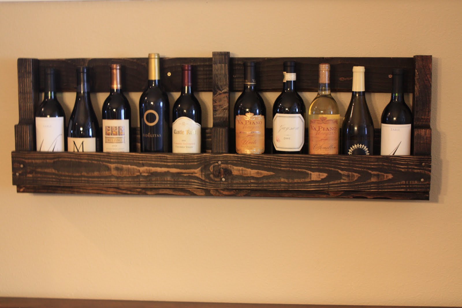 make wine rack cabinet