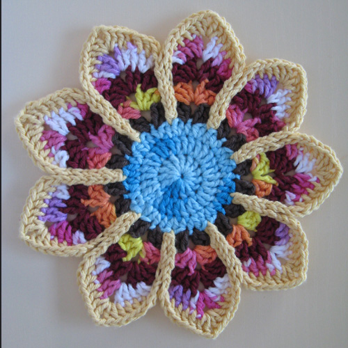 Ripple Potholder - Free Pattern