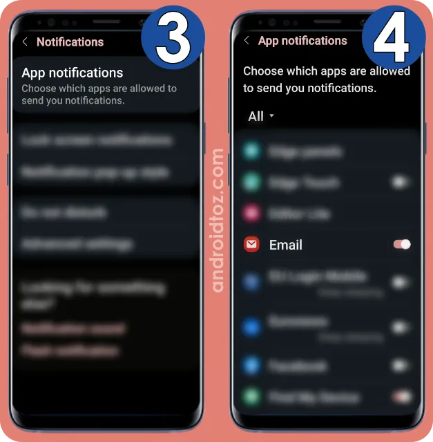 Steps to Set Notification Sound for Specific Apps Picture 2