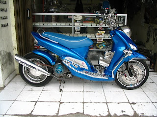 Yamaha Mio Retro Modified