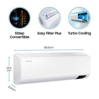 Samsung 1.5 Ton 5 Star, Wi-Fi Enabled, Inverter Split AC