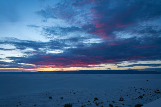 White Sands National Monument, Sunset