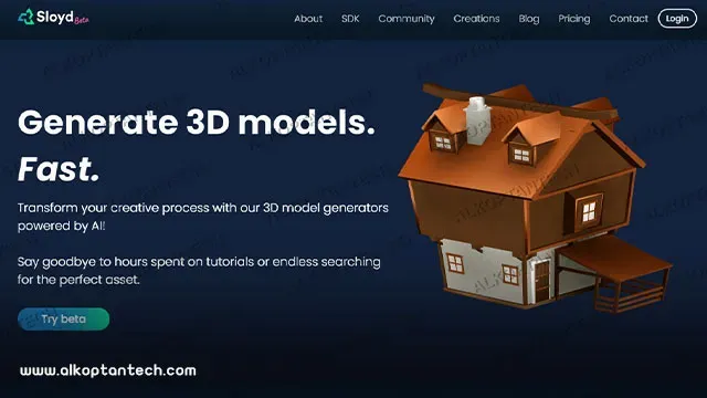 Sloyd Ai: الأفضل للتخصيص AI 3D Generators