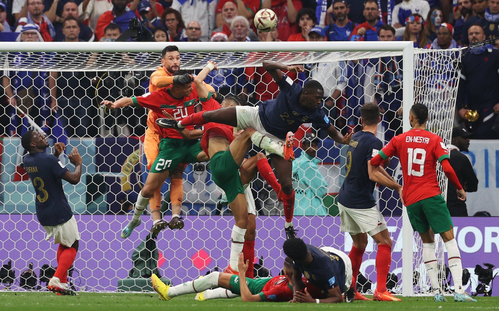 France outclassed Morocco 2-0 to reach the FIFA World Cup final