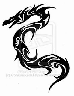 Tribal Dragon Tattoos, Tattooing