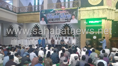 Peringatan Nuzulul Qur,an Bupati Pinrang Siap Anggarkan AC Untuk Masjid Agung Al Munawir Pinrang