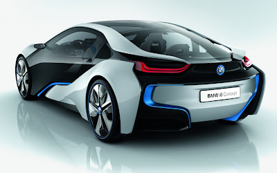 BMW i8 electric car