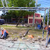 Iniciaron las obras de restauración del playón deportivo y construcción de una plaza en el barrio San Pedro